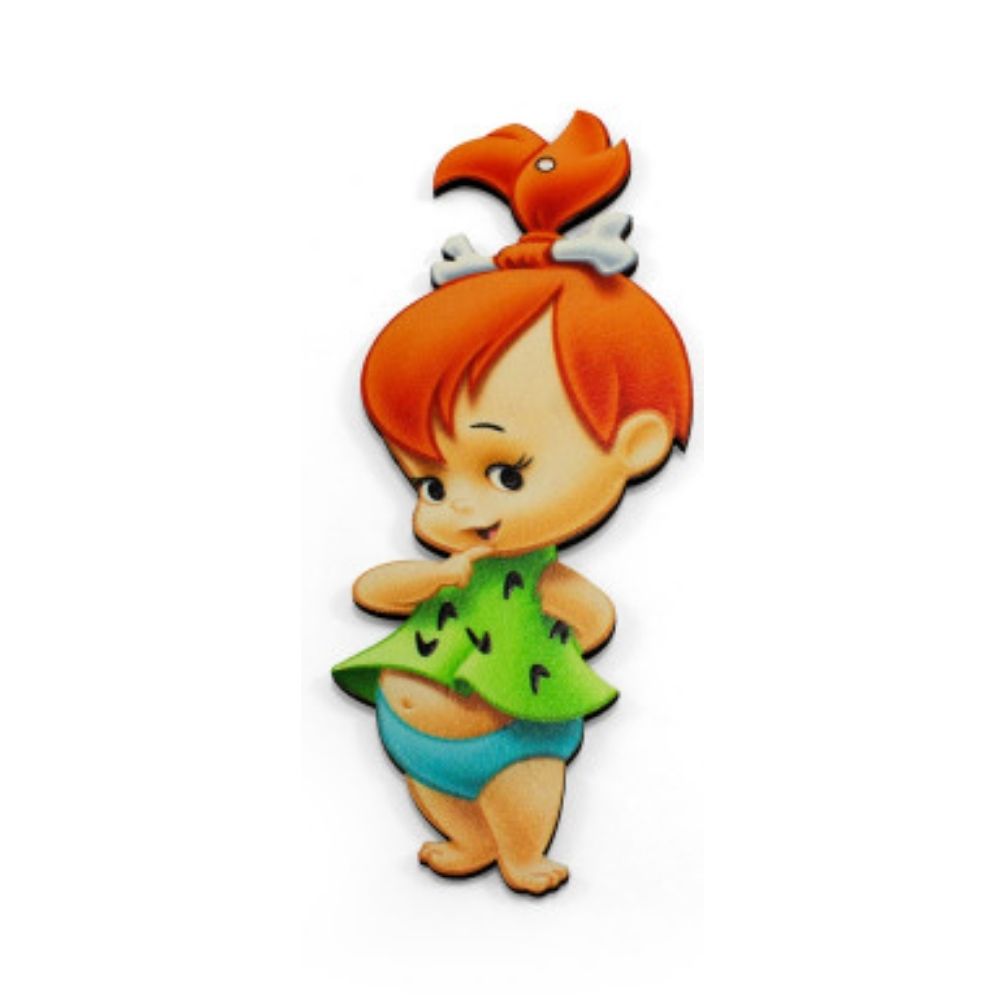 ΚΡΕΜΑΣΤΟ ΞΥΛΙΝΟ ΔΙΑΚΟΣΜΗΤΙΚΟ PEBBLES-FLINTSTONE 